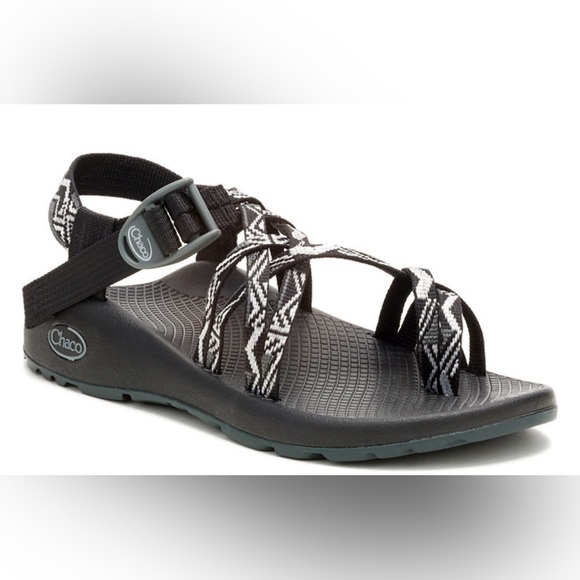 Chaco Shoes - Chaco ZX/2 Classic Sandals Women’s 8 Paddle B+W Black White Toe Loop Hiking